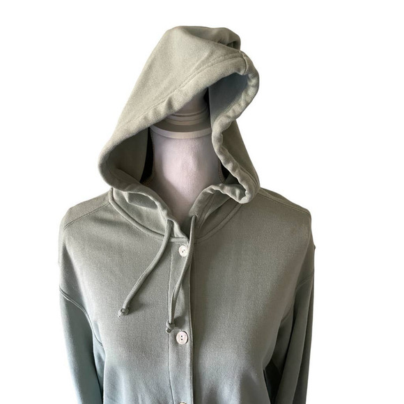 Tommy Bahama Women's Silk Blend Hooded Sweater & Pants Set Size M Green - Picture 5 of 13